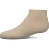 Memoi Babies'  Basic Silky-soft Gauge Ankle Sock In Gray