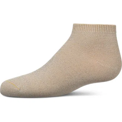 Memoi Babies'  Basic Silky-soft Gauge Ankle Sock In Gray