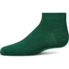 Memoi Babies'  Basic Silky-soft Gauge Ankle Sock In Green