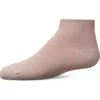 Memoi Basic Silky-soft Gauge Ankle Sock In Nude
