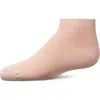 Memoi Kids'  Basic Silky-soft Gauge Ankle Sock In Pink