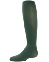 Memoi Big Kids Winter Opaque Nylon Tights In Green