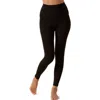 Memoi Blackout Track Leggings In Black