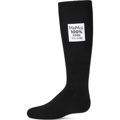 Memoi Kids'  Cool Knee-high Socks In Black