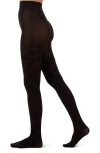 Memoi Diamond Opaque Tights