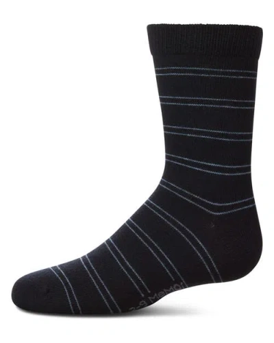 Memoi Kids'  Double Lined Dress Socks In Brown