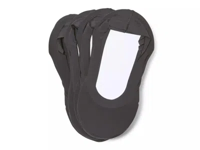 Memoi Fine Edge Cushioned Liner 4 Pack In Black