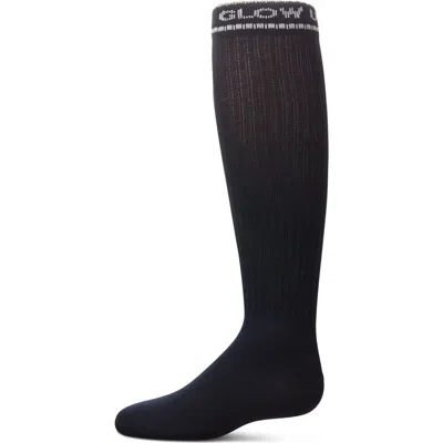 Memoi Kids'  Glow Up Knee High Socks In Blue