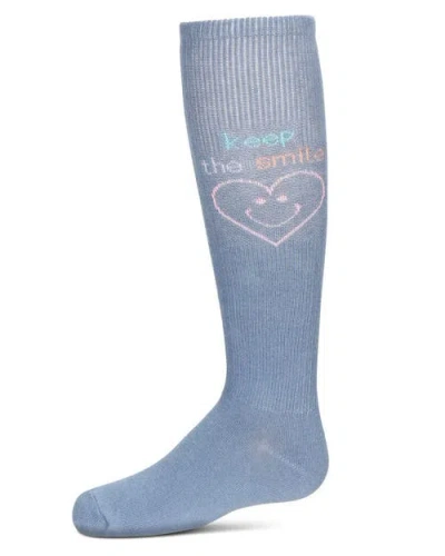 Memoi Kids'  Keep The Smile Knee High Socks In Multi