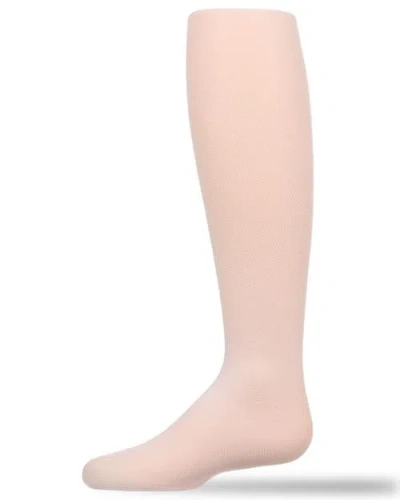 Memoi Kid's Micronet Soft & Breathable Tights In Pink