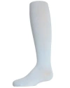 Memoi Kid's Soft Pima Cotton Opaque Tights In Blue