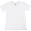 Memoi Kid's V-neck Cotton T-shirt 3-pack In White