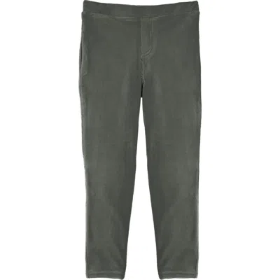 Memoi Kids' Comfort Stretch Cotton Blend Leggings In Gray