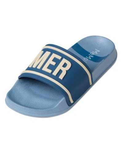 Memoi Kids' Summer Slip-on Slide Sandal In Blue