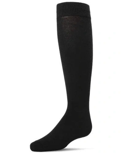 Memoi Kids'  Knee High Uniform Socks In Black