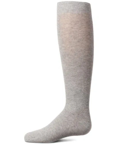 Memoi Kids'  Knee High Uniform Socks In Gray