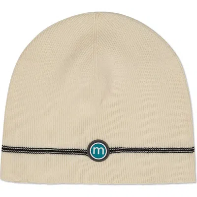 Memoi Kids'  Knit-in Bow Beanie In Neutral