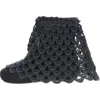 Memoi Kids'  Lacy Loopsy Anklet Sock In Black