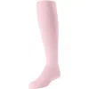 Memoi Kids'  Opaque Basic Sweater Tights In Pink