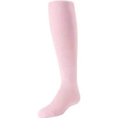 Memoi Kids'  Opaque Basic Sweater Tights In Pink