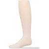 Memoi Kids'  Opaque Fine Ribbed Nylon Tights In Neutral