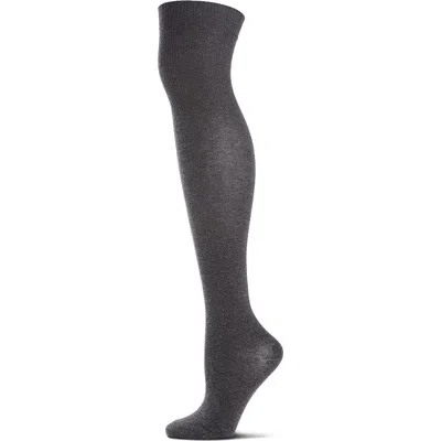 Memoi Kids'  Over The Knee Flat Knit Uniform Socks In Blue