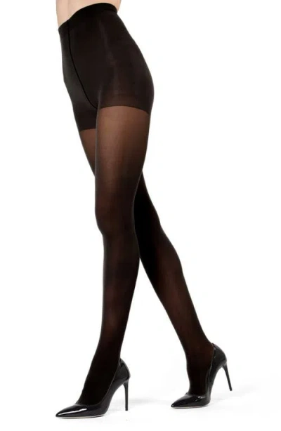 MEMOI MEMOI PERFECTLY OPAQUE CONTROL TOP TIGHTS