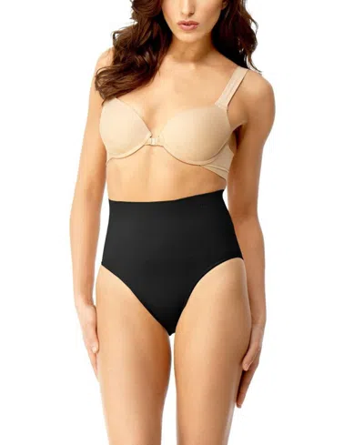 MEMOI PLUS SIZE HIGH-WAISTED MODERATE COVERAGE SEAMLESS SHAPER BRIEF