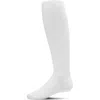 Memoi Ribbed Basic Tights In White