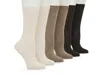 Memoi Ribbed Crew Socks 4 Pack In Multi