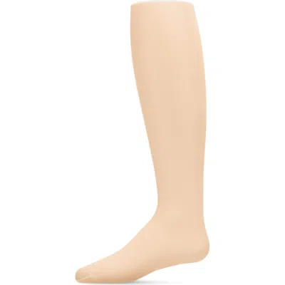 Memoi Kids'  Sheer Nylon Tights In Neutral