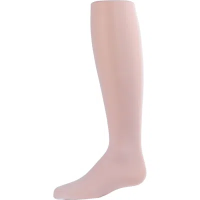 Memoi Kids'  Sheer Nylon Tights In Pink