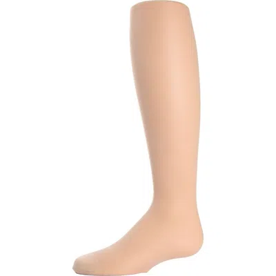 Memoi Kids'  Sheer Nylon Tights In Pink
