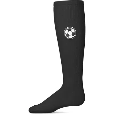 Memoi Kids'  Soccer Lover Knee High Socks In Black