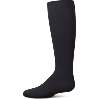 Memoi Kids'  Soft  Knee High Sock In Black