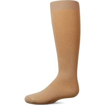 Memoi Kids'  Soft  Knee High Sock In Brown