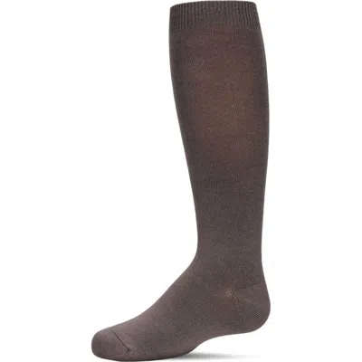Memoi Kids'  Soft  Knee High Sock In Burgundy