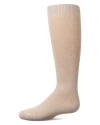Memoi Soft  Knee High Sock Multiple Solid Colors In Pink