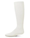 Memoi Babies'  Soft  Knee High Sock Multiple Solid Colors In White
