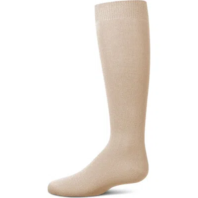 Memoi Kids'  Soft  Knee High Sock In Neutral