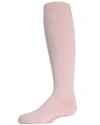 Memoi Babies'  Soft Pima Cotton Opaque Tights In Pink