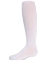 Memoi Babies'  Soft Pima Cotton Opaque Tights In White