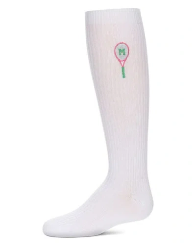 Memoi Kids'  Tennis M  Knee High Socks In Red