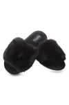 Memoi The Bette Plush Faux Fur Slipper