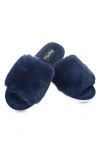 Memoi The Bette Plush Faux Fur Slipper