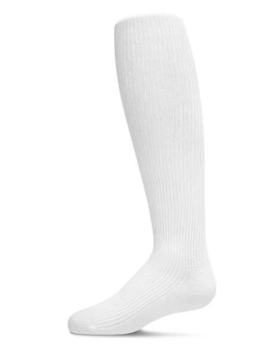 MEMOI MEMOI THIN RIBBED BASIC NON-BINDING TIGHTS