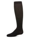 Memoi Kids'  Thin Ribbed Speckled Knee High In Pattern