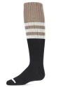 Memoi Kids'  Two-tone Stripe Knee-high Socks In Pattern
