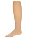 Memoi Babies'  Velvet Touch Opaque Tights In Neutral