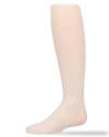Memoi Babies'  Velvet Touch Opaque Tights In Neutral
